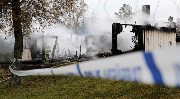 Swedish asylum centers have been getting regularly burned down