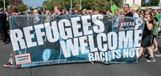 Leftspeak decoded: "Africans and Muslims welcome, Europeans not."