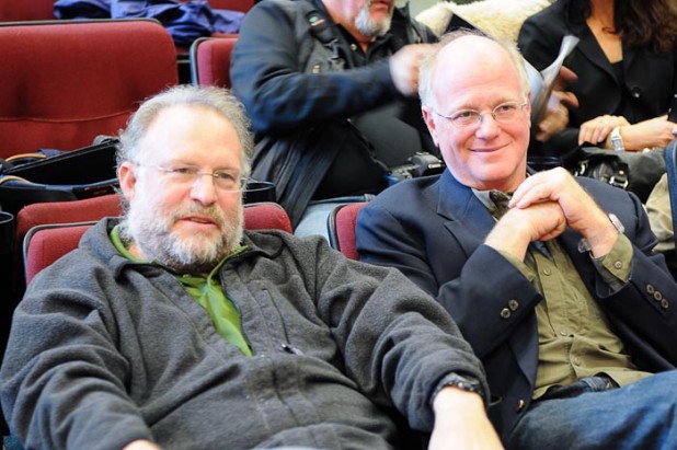 Jerry Greenfield (left) and Ben Cohen (right)