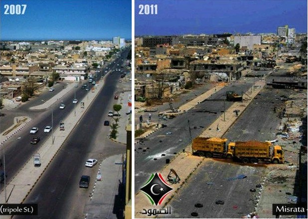 Libya before and after democracy