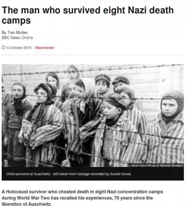 The man who survived eight Nazi death camps - BBC News 2015-10-06 04-41-49