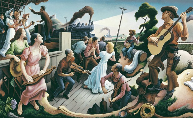 Thomas Hart Benton: From His “The Sources of Country Music” Series