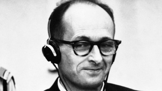 Throughout his trial in Israel (after which he was hanged, like a rapist), Eichmann repeatedly made the "oh yes, kikes, you're going to get yours" face. It's our duty to make sure this happens.