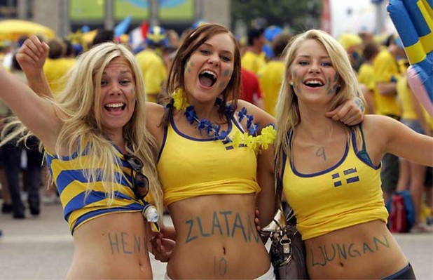 These blonde Swedish girls aren't going to gang-rape themselves, Sweden!