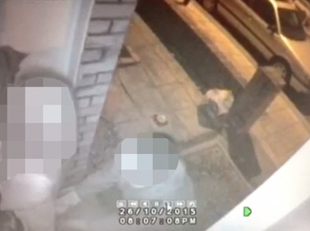 Police have blurred the face to protect the innocence of this serial rapist.