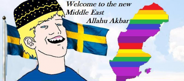 Aloha from Sweden - land of buttsex and Allah