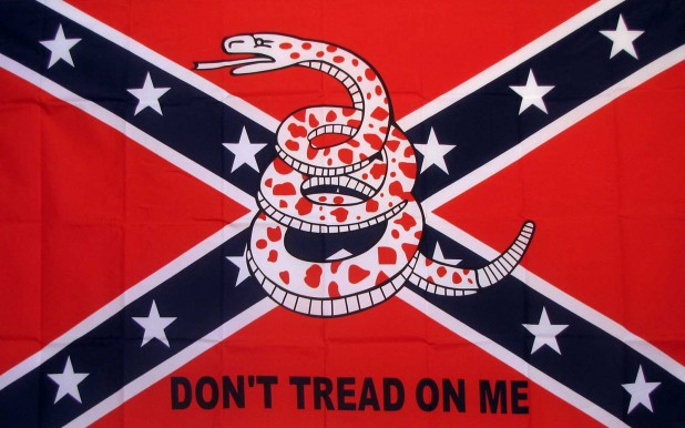 Many WSUs have chosen to use the Confederate flag to represent their group.