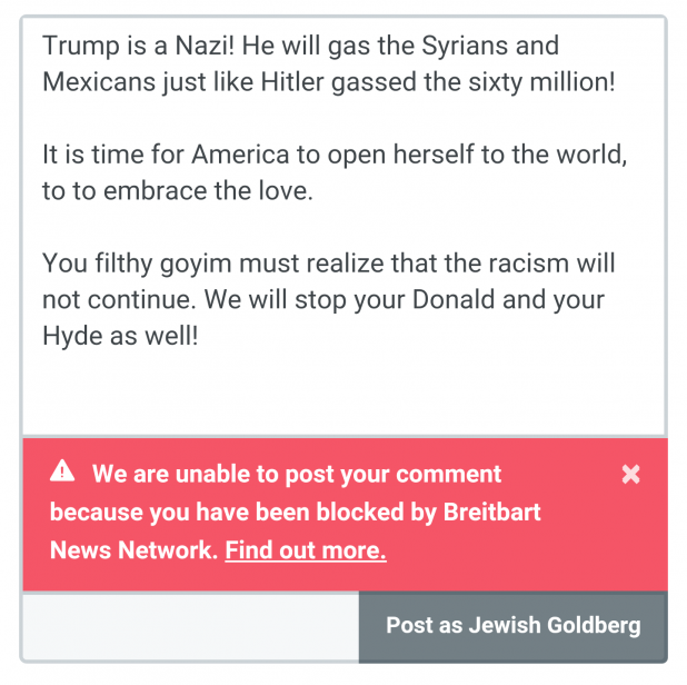 Should keep the names semi-neutral - my "Jewish Goldberg" account was banned before I even posted. 