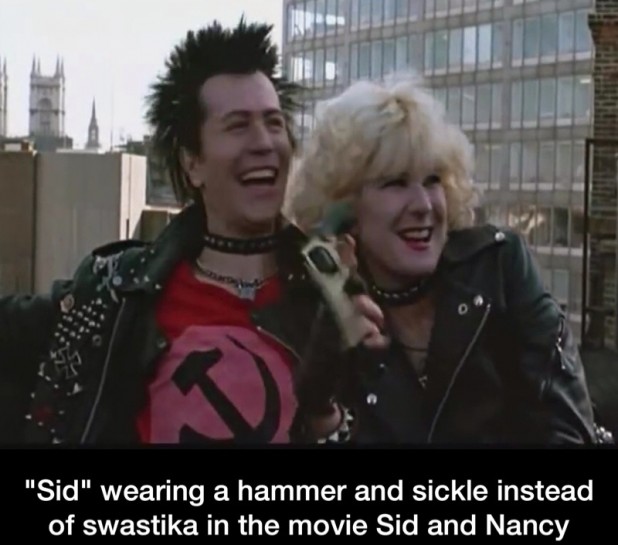 sid and nancy hammer and sickle