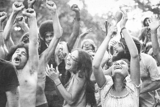 Most people at Woodstock were not actual political communists, just as most Nazi trolls are not actually "White supremacists."