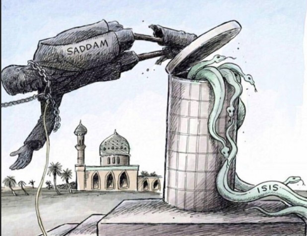 Saddam-ISIS-snakes