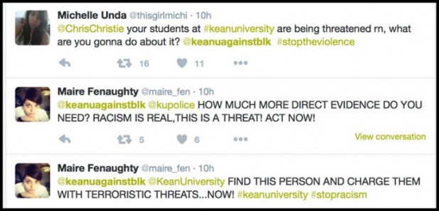 Some examples of the anti-white hysteria which the “threats” caused.