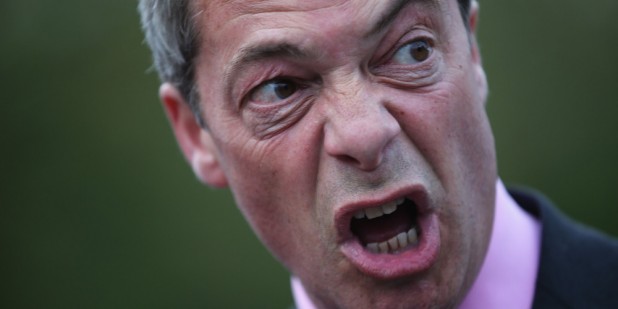 Farage says "many good terrorists." Why?