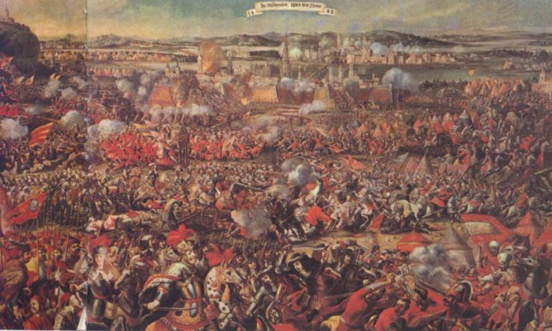 The Muslim siege of Vienna, 1683.