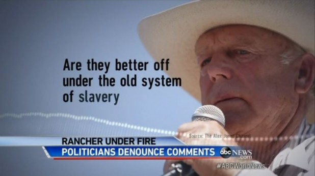 Cliven Bundy talked about the behavior of Blacks during his hoorah in 2014. He should have made that the focus instead of this cattle-grazing thing.