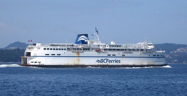 BC Ferries, here Queen of New Westminster