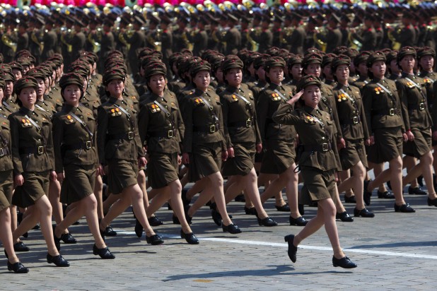 Best Korea doesn't have slut walks. Instead they have this. Reason enough to invade.