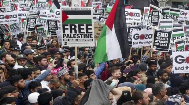 Pro-Palestinian-protest-London