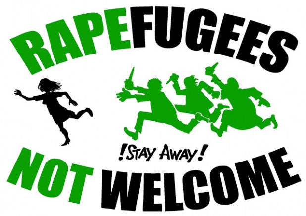 Rapefugees Not Welcome