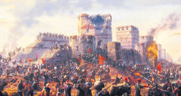 DISPLAYED AT THE PANORAMA 1453 HISTORY MUSEUM IS ALLEGEDLY THE WORLD’S LARGEST PANORAMIC PAINTING WHICH DEPICTS THE CONQUEST OF ISTANBUL ON A 3,000 SQUARE METER AREA WITH ITS 3D OBJECTS PLATFORM.