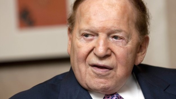 Sheldon Adelson, chairman of Las Vegas Sands Corp., speaks during an interview in Hong Kong, China, on Monday, Nov. 30, 2009. Sands China Ltd. dropped on its first day trading after raising HK$19.4 billion ($2.5 billion) in the city's biggest initial public offering this year. Photographer: Jerome Favre/Bloomberg via Getty Images