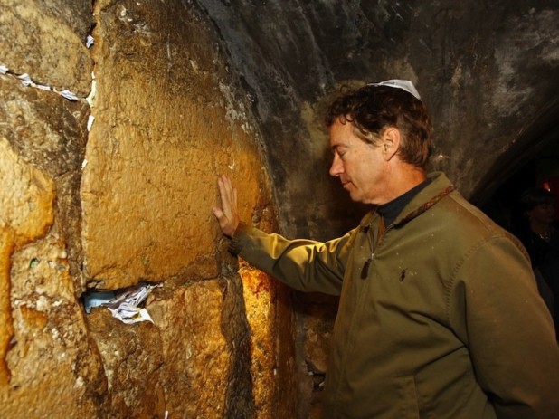 RandPaulWesternWall