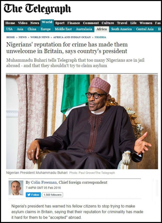Telegraph-Nigerians