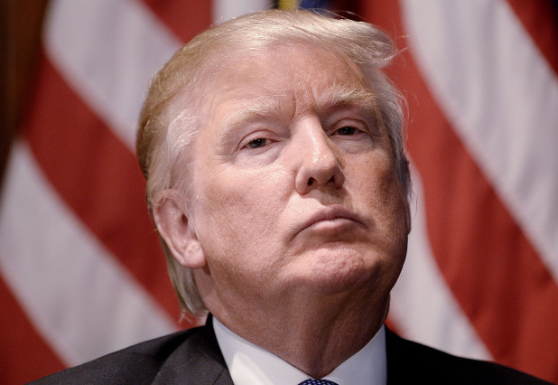 Donald Trump, chairman and president of the Trump Organization, discusses Building the Trump Brand, in a National Press Club luncheon speech May 27, 2014 in Washington, DC.. Photo By Olivier Douliery/ABACAUSA.COM