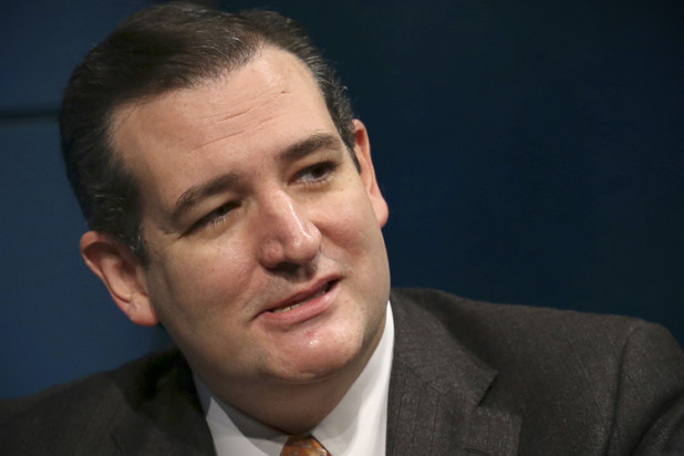 U.S. Senator Cruz speaks during fifth annual Washington Ideas Forum at the Newseum in Washington