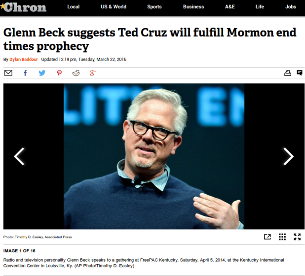 glenn beck prophecy