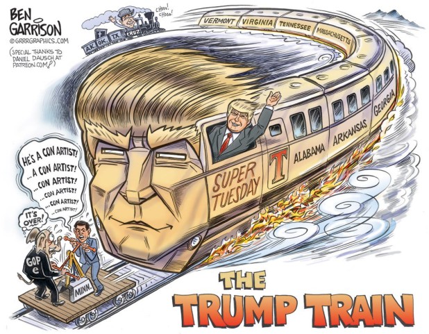 trump train