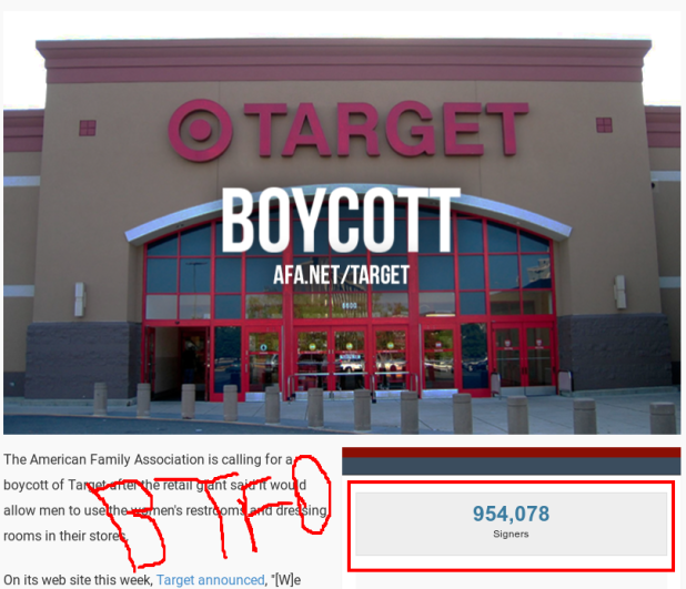 AFA.net - Sign the Boycott Target Pledge!