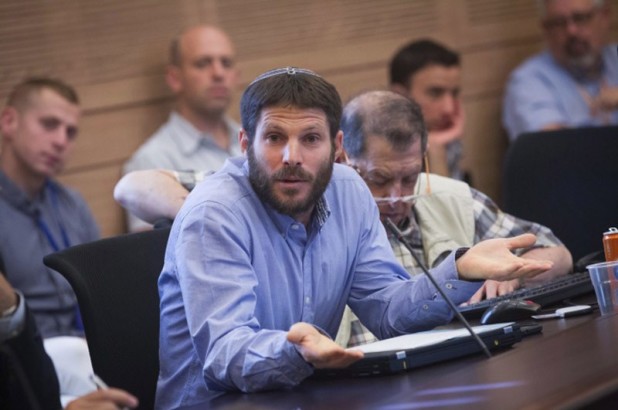 Smotrich-in-the-Knesset-