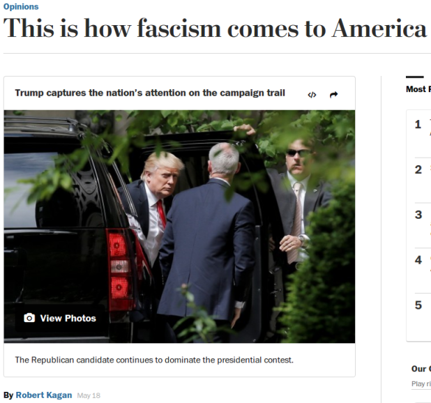 This is how fascism comes to America - The Washington Post