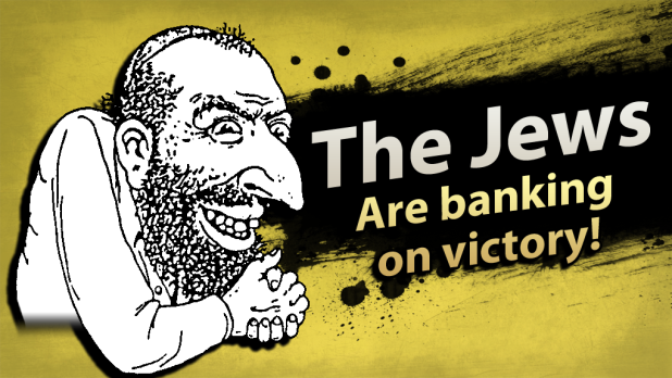 jew banking on victory