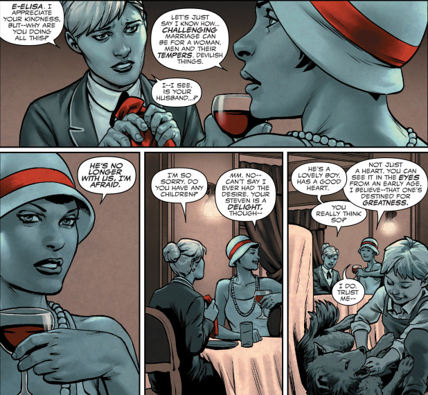 Captain America - Steve Rogers 001-017 dinner date