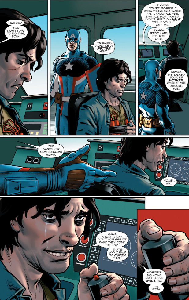 Captain America - Steve Rogers suicide