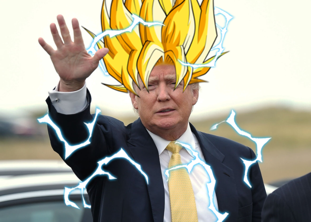 donald trump over 9000