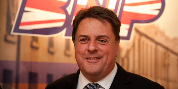 File photo dated 20/06/09 of former British National Party (BNP) party leader Nick Griffin who has been expelled from membership of the BNP.