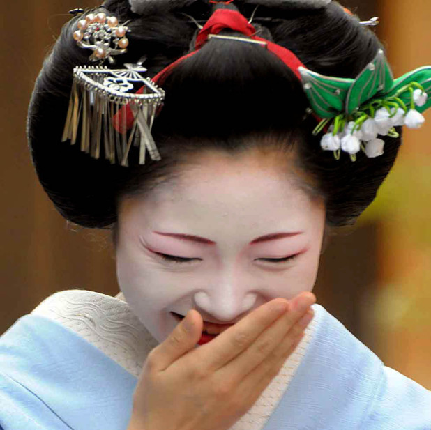 Maiko, Miyagawacho, Kyoto Japan