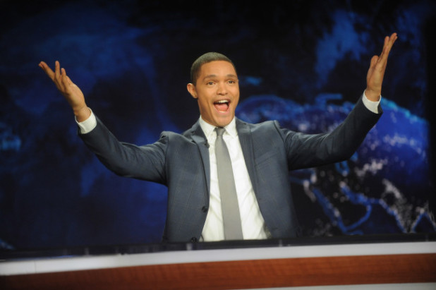 NEW YORK, NY - SEPTEMBER 28: Trevor Noah hosts Comedy Central's "The Daily Show with Trevor Noah" premiere on September 28, 2015 in New York City. (Photo by Brad Barket/Getty Images for Comedy Central)