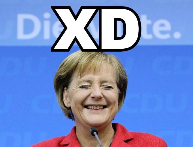 Angela-Merkel-laugh
