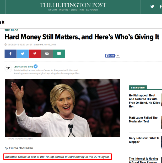 Hard Money Still Matters and Here s Who s Giving It Huffington Post