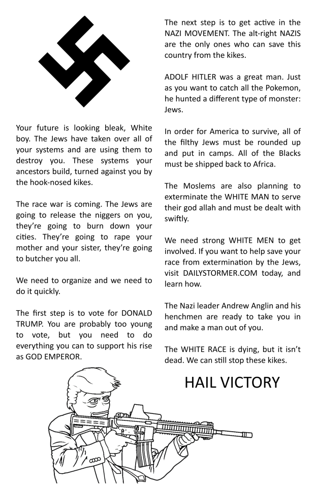 alt-right nazi pokemon flier 2