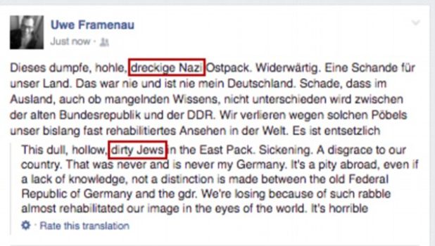 Facebook anti-Semitism Jake Wallis Simons Dan Sanderson and Amy Marley