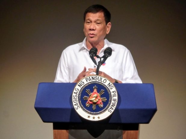 dutertepodium