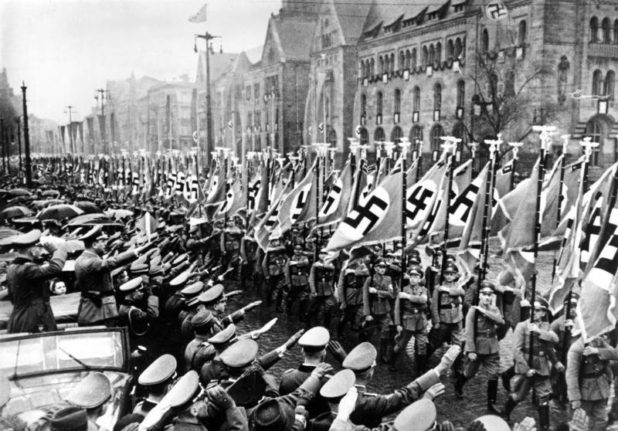 nazi-march