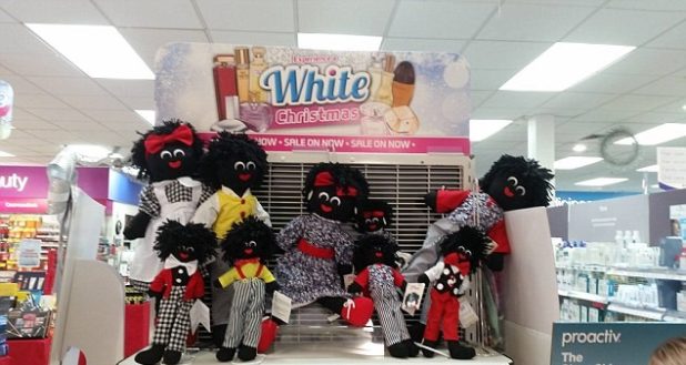 It starts with golliwogs, goyim, and before you know it you have Jim Crow, apartheid, and the Holocaust