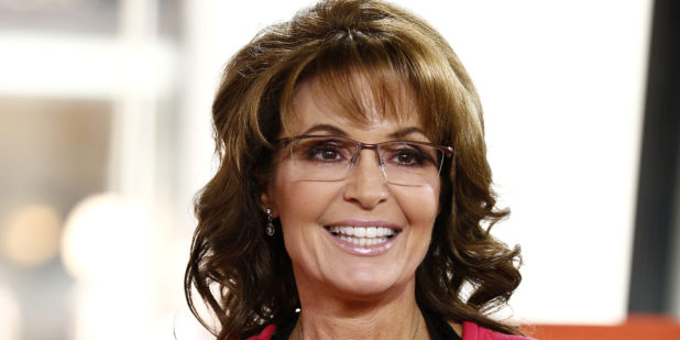 TODAY -- Pictured: Sarah Palin appears on NBC News' "Today" show -- (Photo by: Peter Kramer/NBC/NBC NewsWire via Getty Images)