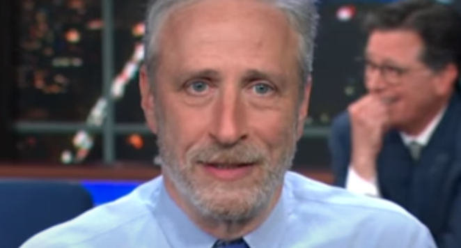 Ratty Old Jew Jon Leibowitz Shills Wuhan Lab Theory on Steven Colbert Show